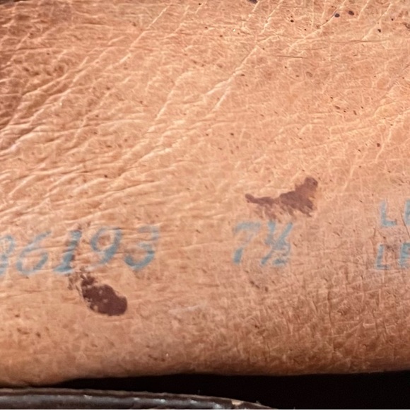 J.crew Women’s Leather Tall Heel Boots. Brown Size 7.5 - Picture 6 of 7